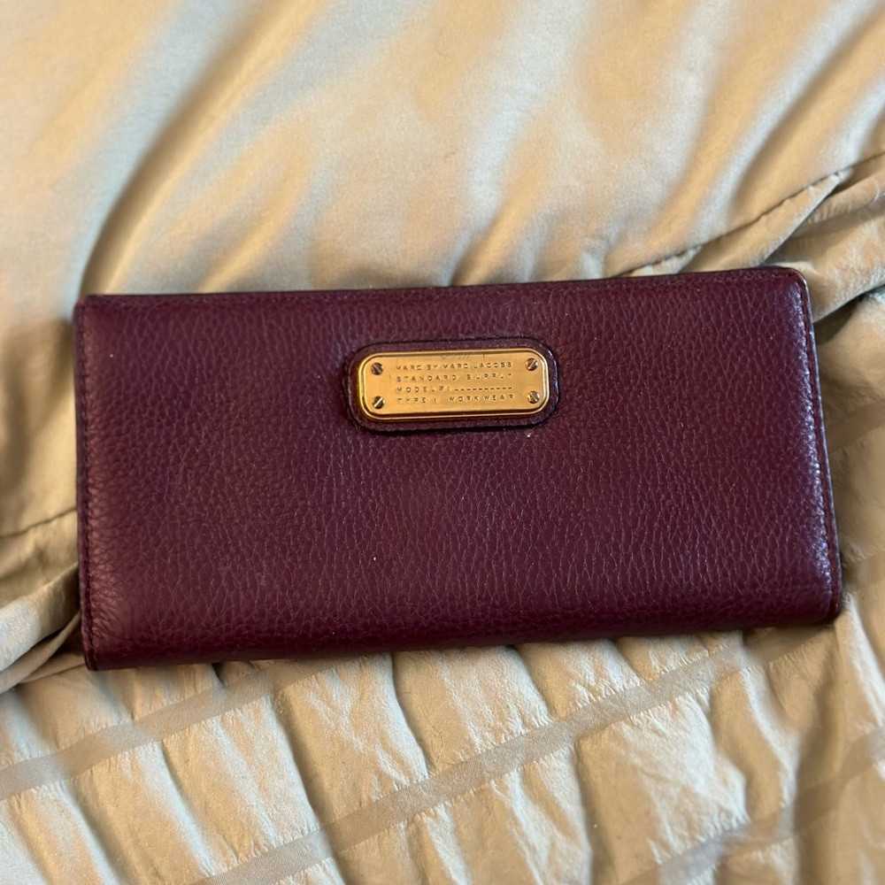 Marc by Marc Jacobs Purple Wallet
